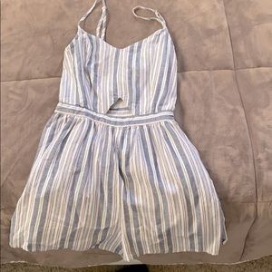 Romper with cut out